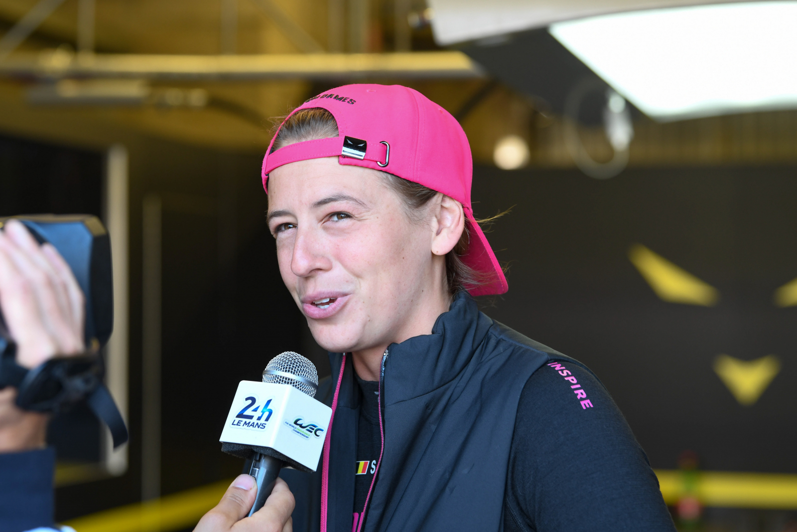 Sarah Bovy est l'une des redoutables Iron Dames (Porsche 911 RSR-19 #85).